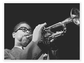 Wall print Dizzy Gillespie I - William P. Gottlieb/LOC