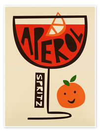 Poster Aperol Spritz Art - Fox &amp; Velvet