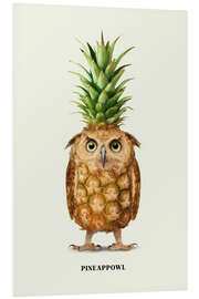 Hartschaumbild Pineappowl - Jonas Loose