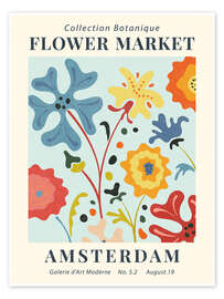 Veggbilde Flower Market Amsterdam II - TAlex