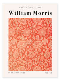 Wall print Pink and Rose No. 10 - William Morris