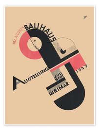 Poster Bauhaus Ausstellung Weimar I, 1923 - Joost Schmidt