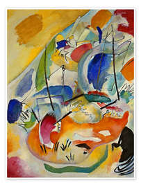 Poster Improvisation 31, Seeschlacht, 1913 - Wassily Kandinsky