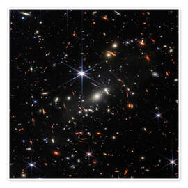 Wandbild James Webb - First deep field image - NASA