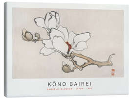 Leinwandbild Magnolia Blossom, Kono Bairei, 1895 - Kōno Bairei