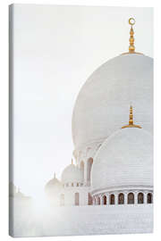 Tableau sur toile White Mosque - Sunshine - Philippe HUGONNARD