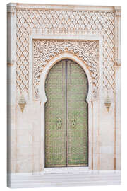 Canvas print The Green Moroccan Door - Henrike Schenk