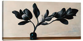 Leinwandbild Schwarze Magnolie - treechild