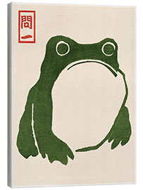 Canvas print Grumpy Toad I - Matsumoto Hoji