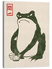 Leinwandbild Grumpy Toad III - Matsumoto Hoji