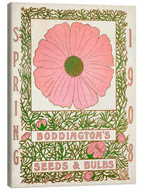 Canvas print Boddington's Seeds &amp; Bulbs, 1908