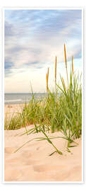 Dørplakat Dune with Beach Grass