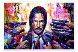 Obraz John Wick Pop Art - Leon Devenice