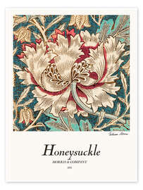 Wall print Honeysuckle - William Morris