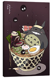 Leinwandbild Totoro Bowl - Paola Morpheus