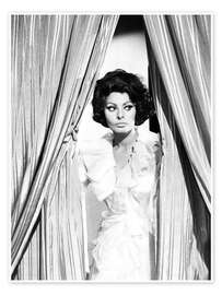 Poster Sophia Loren in "Arabesque", 1966