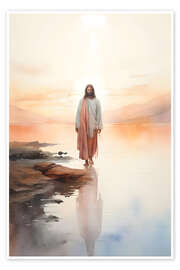 Wall print Jesus Walking on Water - DejaReve