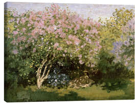 Canvas print Lilac in the Sun - Claude Monet