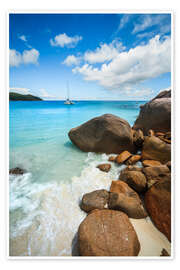 Taulu Ocean and rocks, Seychelles - Matteo Colombo