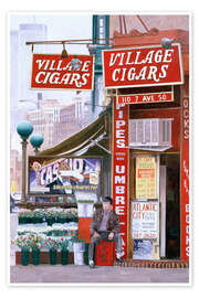 Wall print Village Cigars, 2007 - Anthony Butera