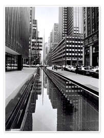 Wall print Avenue of the Americas , Midtown, 1995 - Anthony Butera