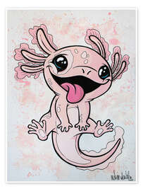 Wall print Axolotl - A.DOUBLE.U