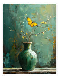 Wall print Fluttering Beauty - DejaReve