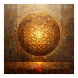 Wall print Sacred Geometry - DejaReve