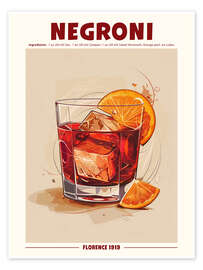 Veggbilde Negroni, Florence 1919 II - TAlex