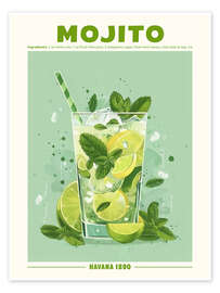 Veggbilde Mojito, Havana 1890 - TAlex