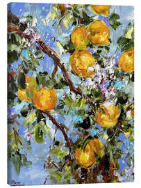 Canvas print Lemon branch - Diana Malivani