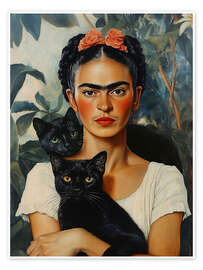 Tableau Frida and cats - Dikhotomy