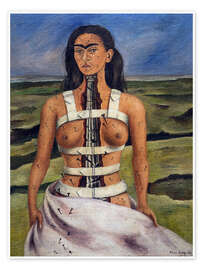 Tableau Le pilier brisé, 1944 - Frida Kahlo