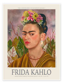 Tableau Self-Portrait, Dedicated to Dr. Eloesser II - Frida Kahlo