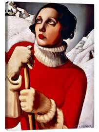 Lerretsbilde Saint Moritz - Tamara de Lempicka