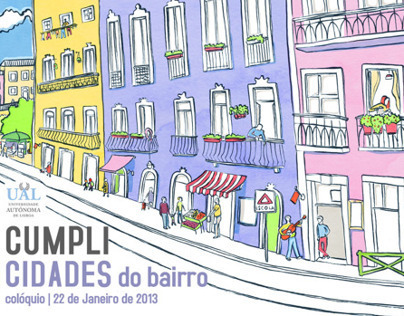 "As Cumplicidades do Bairro" promotional material