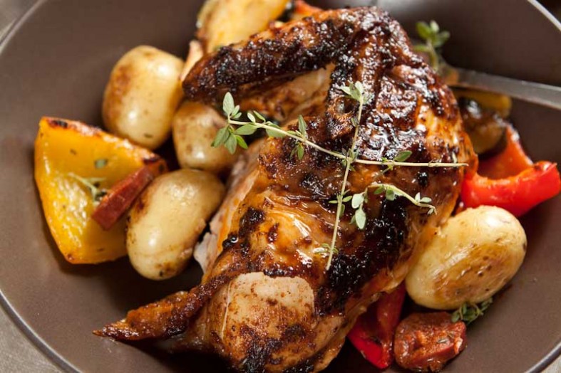 Chorizo Roast Chicken