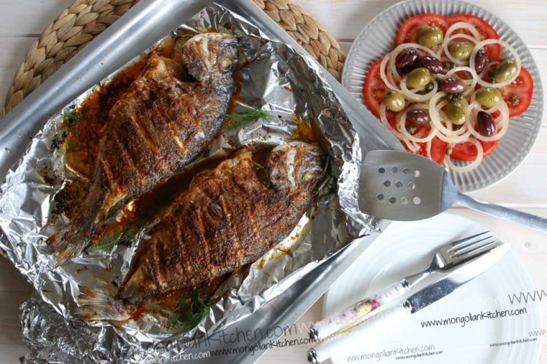 Grilled Sea Bream