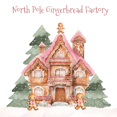 Protected: 8 x 10 Gingerbread Factory (Pink)