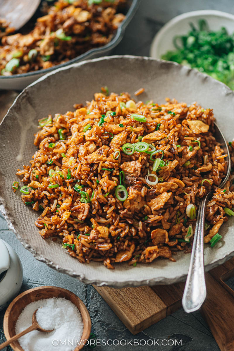 Fried rice in a bowl