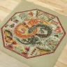 Digital embroidery chart “Two Dragons”