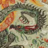 Digital embroidery chart “Two Dragons”