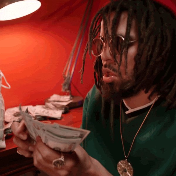 money cash GIF by J. Cole