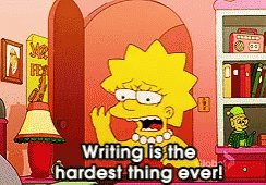 Writing Hard GIF