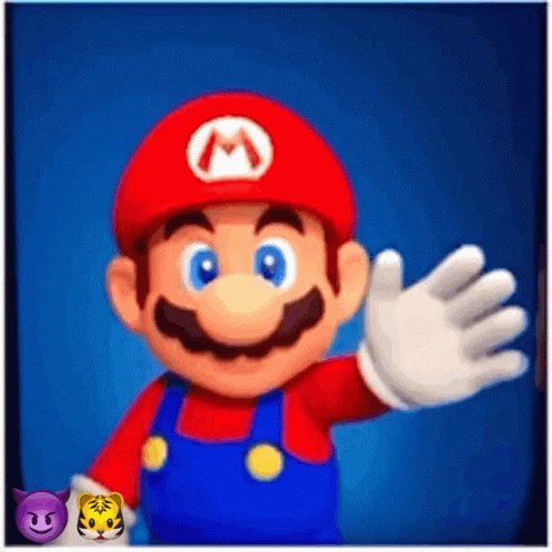 Super Mario Bros Hi GIF