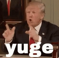 Trump Huge GIF