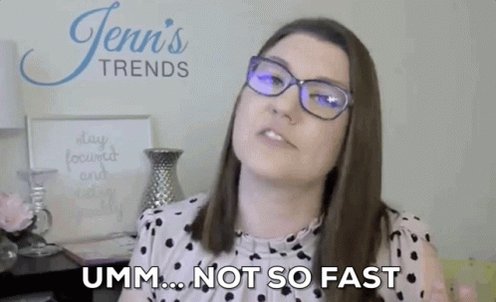 Jenn Herman Not Funny GIF