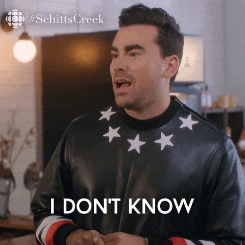 confused schitts creek GIF by CBC