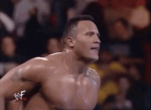 The Rock Smell GIF