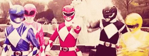 Power Rangers Hands In GIF